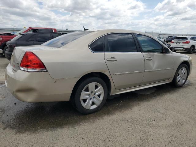 2G1WA5EK4A1209397 - 2010 CHEVROLET IMPALA LS BEIGE photo 3