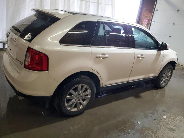 2FMDK4KC8BBA52550 - 2011 FORD EDGE LIMITED WHITE photo 3