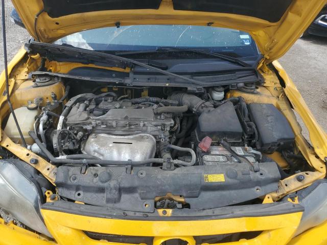 JTKJF5C75C3023505 - 2012 TOYOTA SCION TC 黄色 照片 11