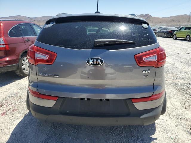 KNDPC3A24D7501431 - 2013 KIA SPORTAGE EX CHARCOAL photo 6