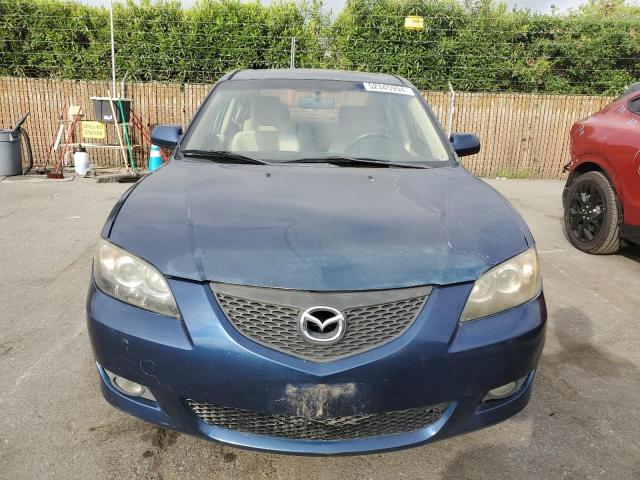 JM1BK12F251238654 - 2005 MAZDA 3 I BLUE photo 5