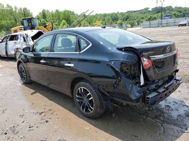 3N1AB7AP6HY277890 - 2017 NISSAN SENTRA S BLACK photo 2