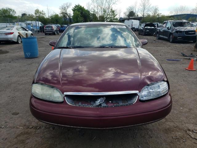 2G1WW12MXW9108728 - 1998 CHEVROLET MONTE CARL LS MAROON photo 5