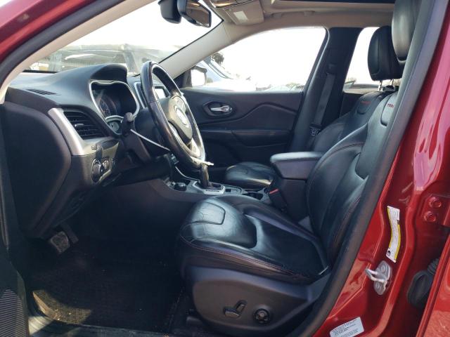 1C4PJMBSXFW693960 - 2015 JEEP CHEROKEE TRAILHAWK RED photo 7