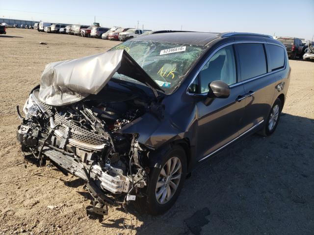 2C4RC1BG2KR749129 - 2019 CHRYSLER PACIFICA TOURING L Մոխրագույն լուսանկար 2