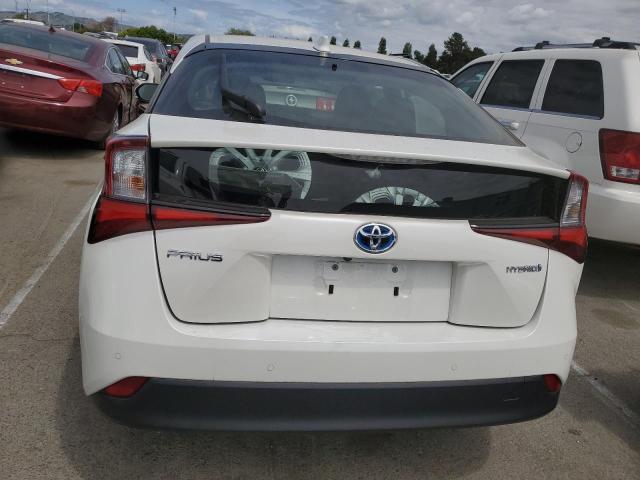 JTDKARFU3L3112993 - 2020 TOYOTA PRIUS L WHITE photo 6