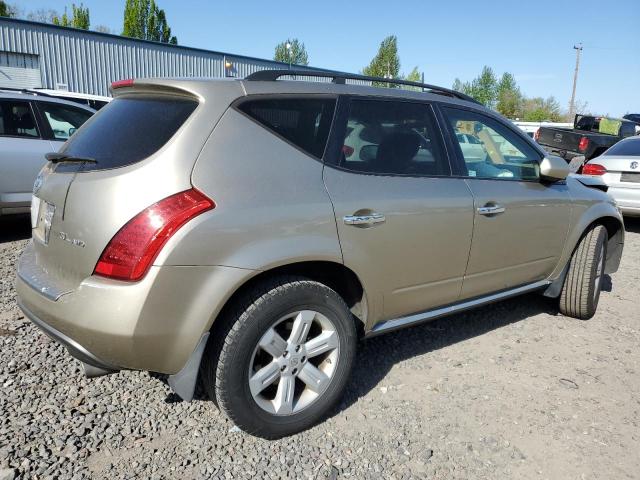 JN8AZ08W66W549330 - 2006 NISSAN MURANO SL CREAM photo 3