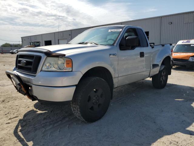 1FTRF04W76KB29192 - 2006 FORD F150 SILVER photo 1