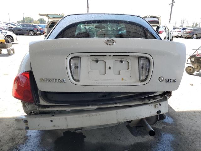 3N1CB51D86L482317 - 2006 NISSAN SENTRA 1.8 WHITE photo 6