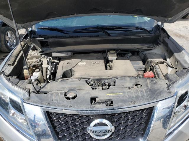 5N1AR2MM7FC716271 - 2015 NISSAN PATHFINDER S SILVER photo 12