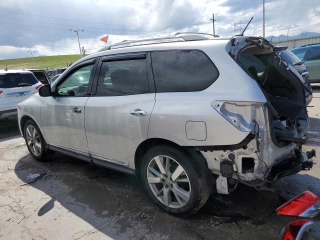 5N1AR2MM7FC716271 - 2015 NISSAN PATHFINDER S SILVER photo 2