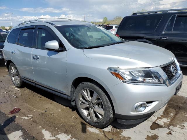 5N1AR2MM7FC716271 - 2015 NISSAN PATHFINDER S SILVER photo 4