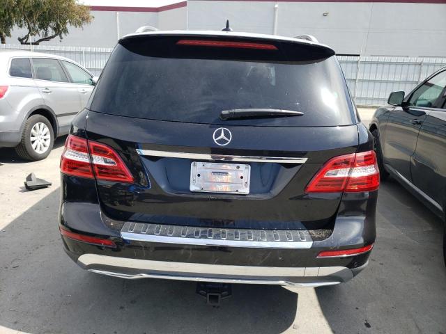 4JGDA5HB9DA266520 - 2013 MERCEDES-BENZ ML 350 4MATIC BLACK photo 6