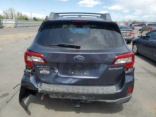 4S4BSBNC5F3253657 - 2015 SUBARU OUTBACK 2.5I LIMITED GRAY photo 6