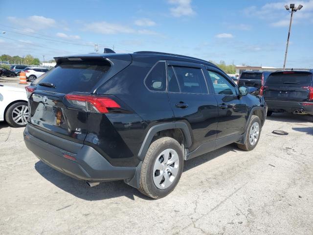 2T3F1RFV6KW066923 - 2019 TOYOTA RAV4 LE BLACK photo 3