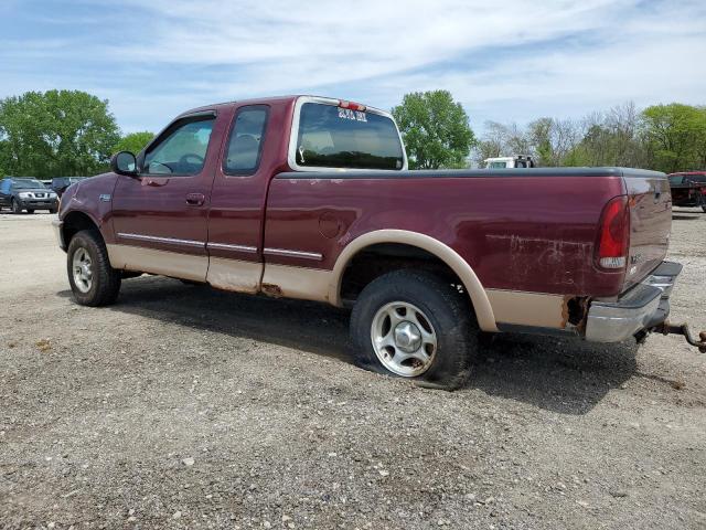 1FTDX1868VKA03624 - 1998 FORD F-150 BURGUNDY photo 2