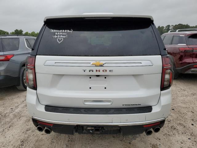 1GNSCSKD1MR309383 - 2021 CHEVROLET TAHOE C1500 PREMIER WHITE photo 6