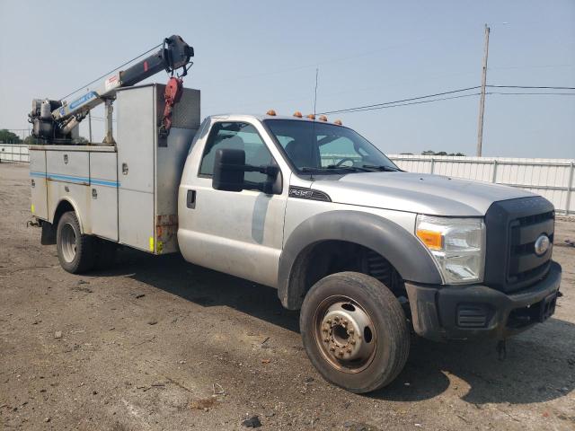 1FDTF4GY5BEC48602 - 2011 FORD F450 SUPER DUTY SILVER photo 4