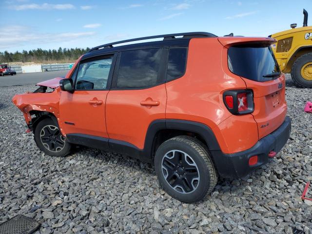 ZACCJBCT1GPD14577 - 2016 JEEP RENEGADE TRAILHAWK ORANGE photo 2