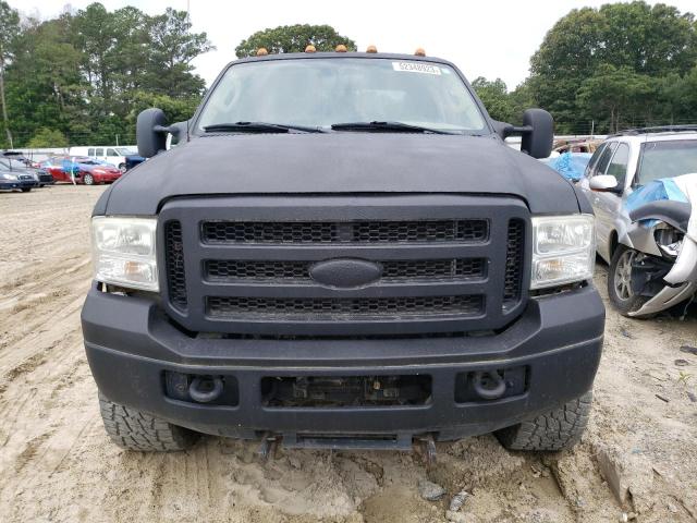 1FTWW31P36EB87235 - 2006 FORD F350 SRW SUPER DUTY BLACK photo 5