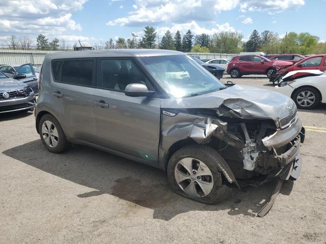 KNDJN2A21F7144254 - 2015 KIA SOUL GRAY photo 4