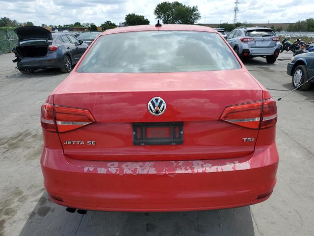 3VWD17AJ7FM238560 - 2015 VOLKSWAGEN JETTA SE RED photo 6