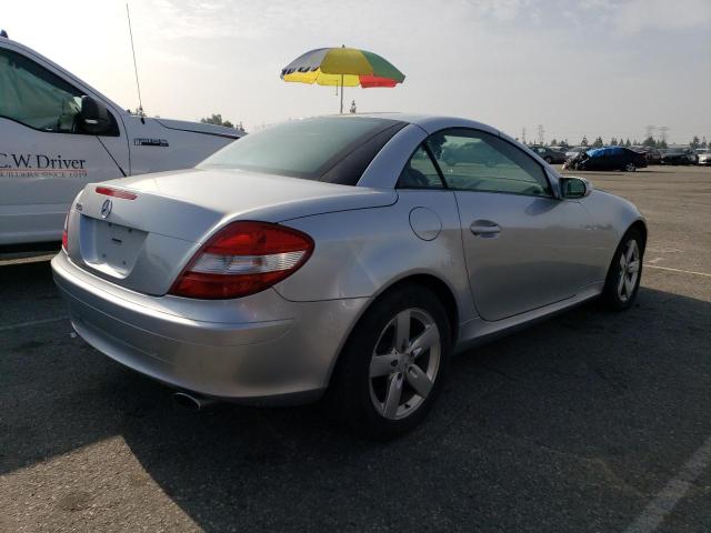 WDBWK54F66F132491 - 2006 MERCEDES-BENZ SLK 280 SILVER photo 3