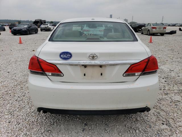 4T1BK3DB3BU431357 - 2011 TOYOTA AVALON BASE WHITE photo 6