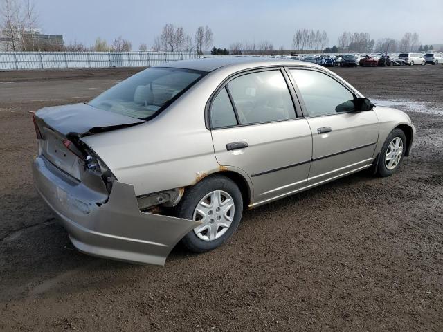 2HGES16355H021275 - 2005 HONDA CIVIC DX VP GOLD photo 3