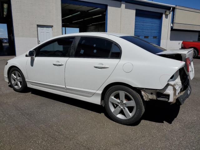 19XFA1F67AE013393 - 2010 HONDA CIVIC LX-S WHITE photo 2