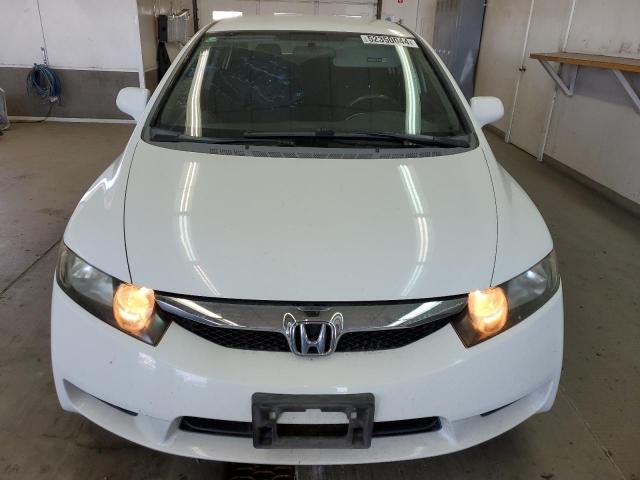 19XFA1F67AE013393 - 2010 HONDA CIVIC LX-S WHITE photo 5