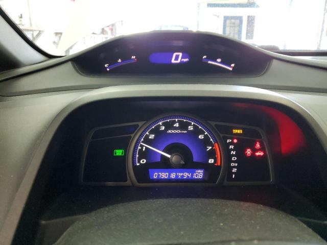 19XFA1F67AE013393 - 2010 HONDA CIVIC LX-S WHITE photo 9