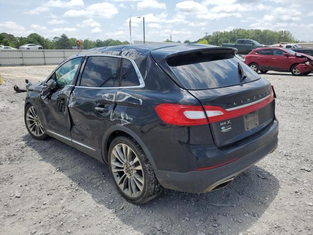 2LMPJ6LR6JBL42545 - 2018 LINCOLN MKX RESERVE Սև լուսանկար 2