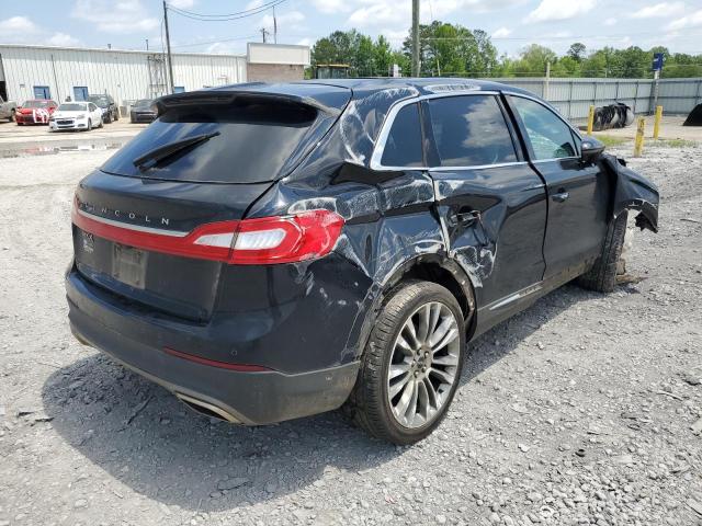 2LMPJ6LR6JBL42545 - 2018 LINCOLN MKX RESERVE Սև լուսանկար 3