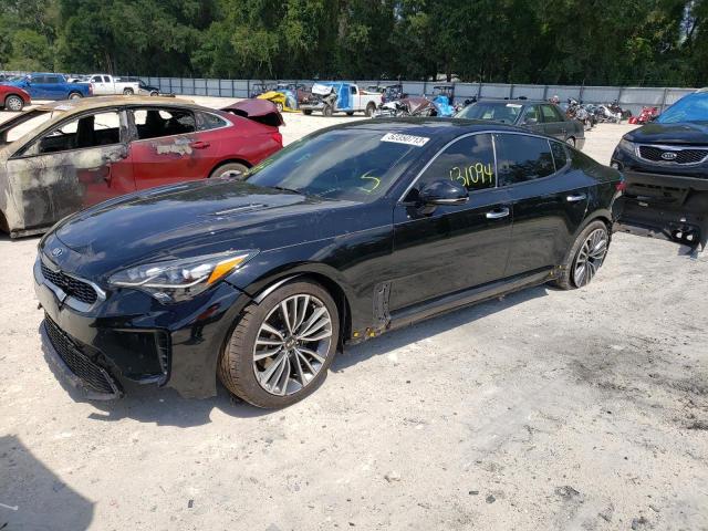 KNAE25LA4J6013833 - 2018 KIA STINGER PREMIUM BLACK photo 1