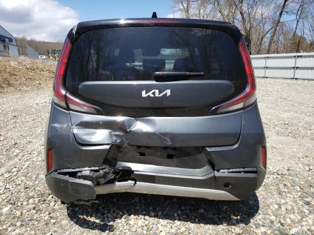 KNDJ23AU7P7884554 - 2023 KIA SOUL LX GRAY photo 6