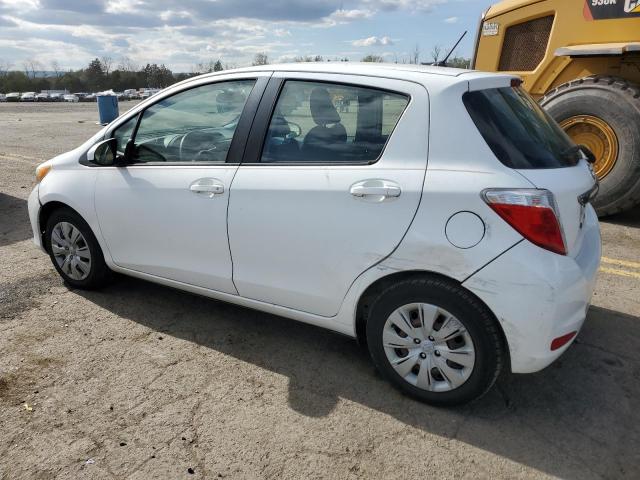 JTDKTUD34CD509307 - 2012 TOYOTA YARIS WHITE photo 2