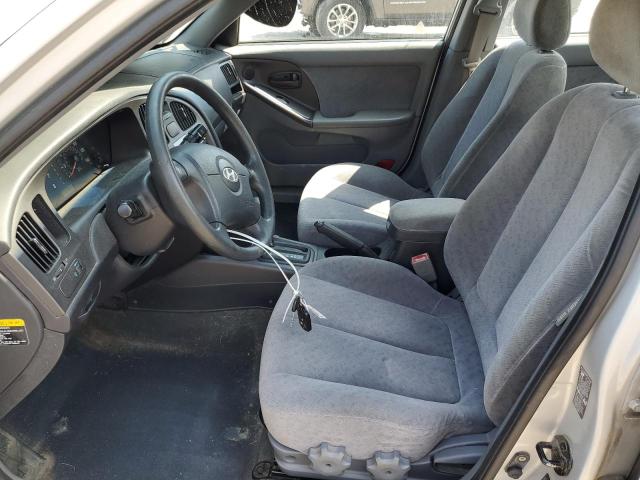 KMHDN46D56U207498 - 2006 HYUNDAI ELANTRA GLS SILVER photo 7