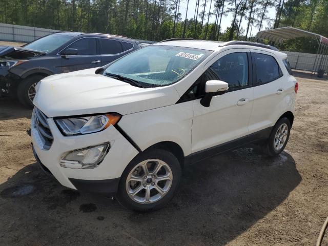 MAJ3P1TE5JC224327 - 2018 FORD ECOSPORT SE WHITE photo 1