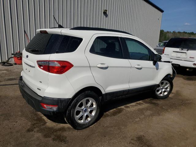 MAJ3P1TE5JC224327 - 2018 FORD ECOSPORT SE WHITE photo 3