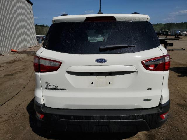 MAJ3P1TE5JC224327 - 2018 FORD ECOSPORT SE WHITE photo 6