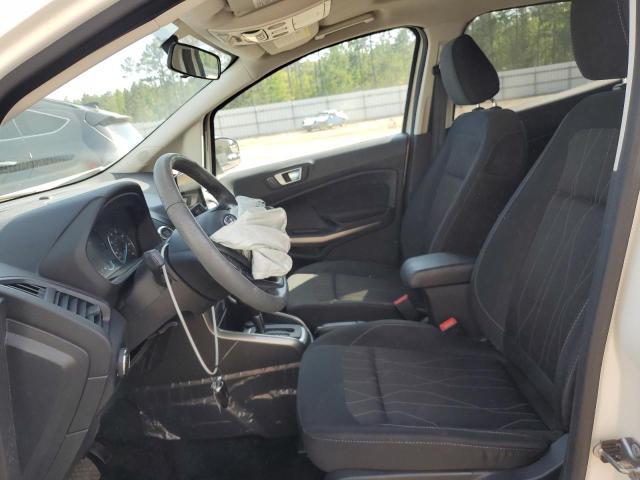 MAJ3P1TE5JC224327 - 2018 FORD ECOSPORT SE WHITE photo 7