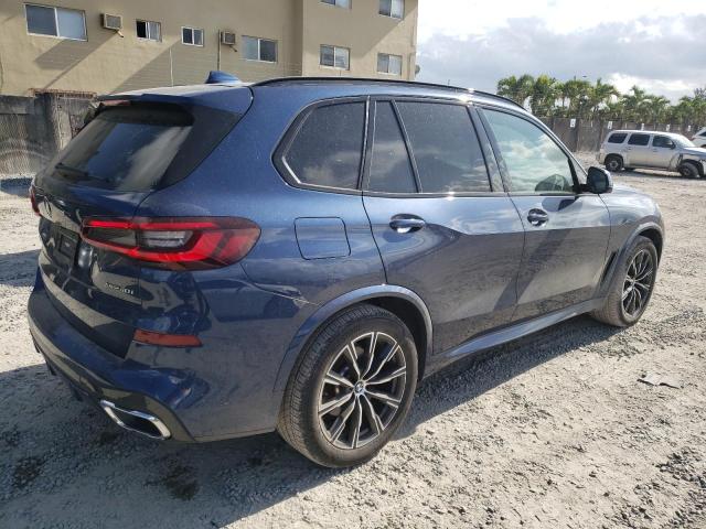 5UXCR6C06N9K34923 - 2022 BMW X5 XDRIVE40I BLUE photo 3