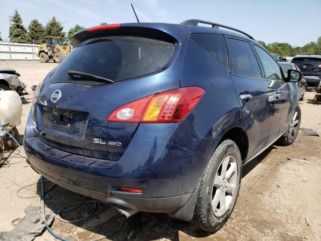 JN8AZ18WX9W152598 - 2009 NISSAN MURANO S BLUE photo 3