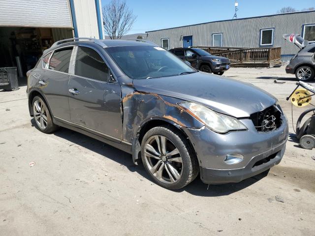 JN1AJ0HR4BM852290 - 2011 INFINITI EX35 BASE Արծաթագույն լուսանկար 4