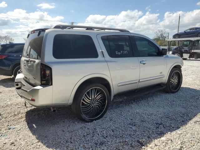 5N1AA08D78N615132 - 2008 NISSAN ARMADA SE SILVER photo 3