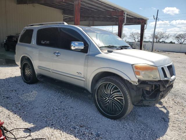 5N1AA08D78N615132 - 2008 NISSAN ARMADA SE SILVER photo 4