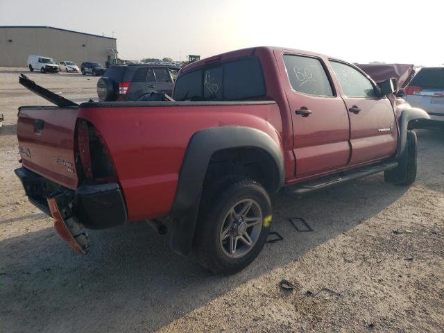 5TFJU4GN6DX042025 - 2013 TOYOTA TACOMA DOUBLE CAB PRERUNNER RED photo 3