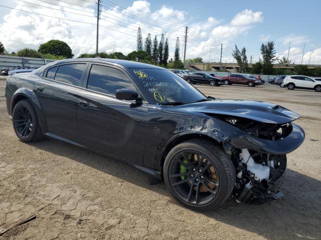 2C3CDXL99NH241860 - 2022 DODGE CHARGER SRT HELLCAT BLACK photo 4