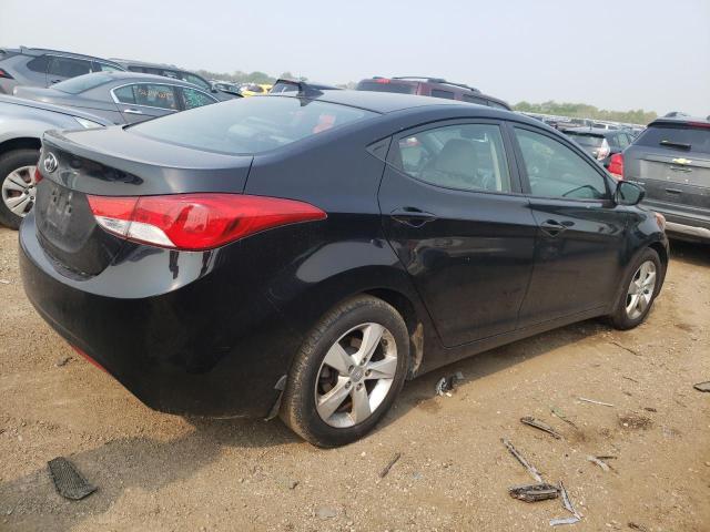 KMHDH4AE7DU598920 - 2013 HYUNDAI ELANTRA GLS BLACK photo 3